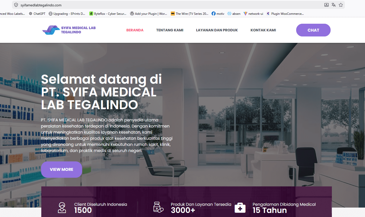 Syifa Med Lab Tegalindo